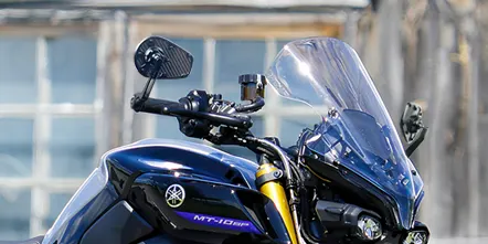 MambaX genuine woven carbon-fiber bar-end mirrors