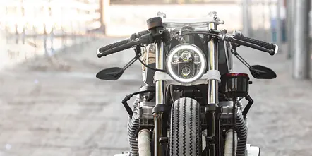 Motorcycle Mirrors Under-Handlebars