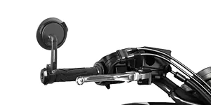 Aura motorcycle bar end mirrors
