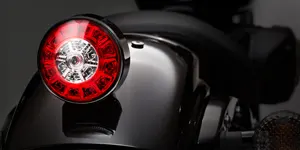 Round LED tail light