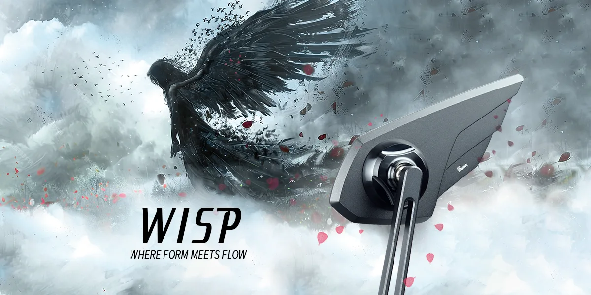 Wisp bar end mirrors - For those who prefer very small mirrors Wisp bar end mirrors - For those who prefer very small mirrors