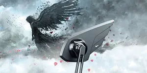 Wisp bar end mirrors - For those who prefer very small mirrors