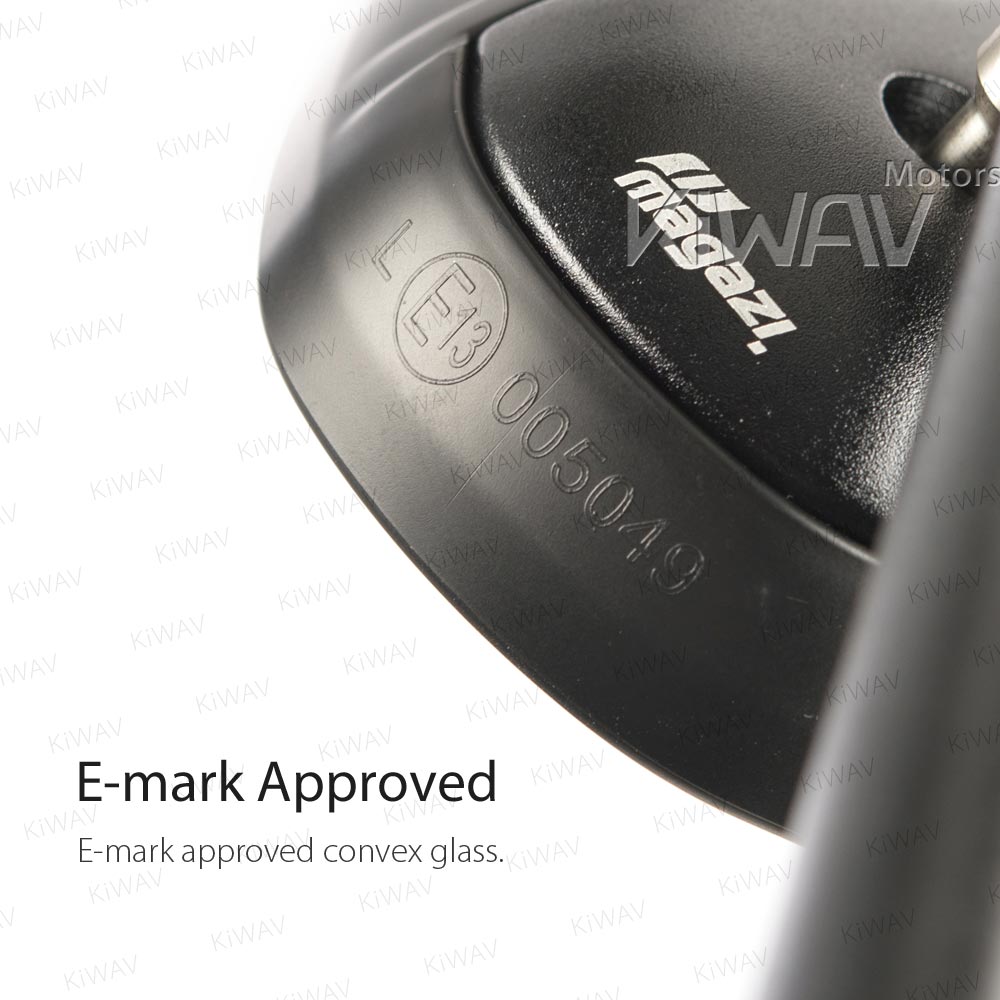 fairing & sportsbike: Zipper black fairing mount mirrors w/ black ...