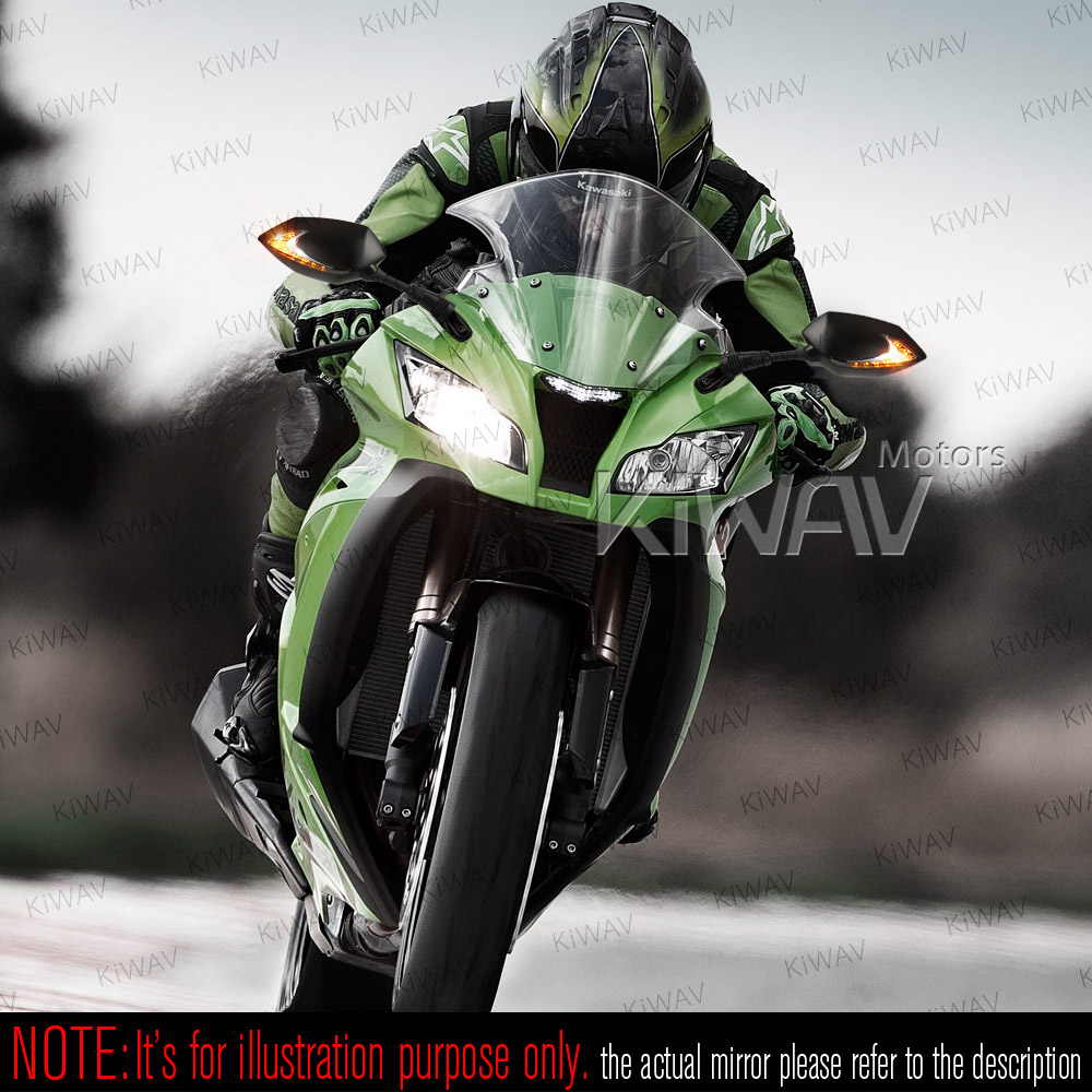 【Lucifer】 Lucifer Black Mirror & Sequential LED for Sportsbike | KiWAV