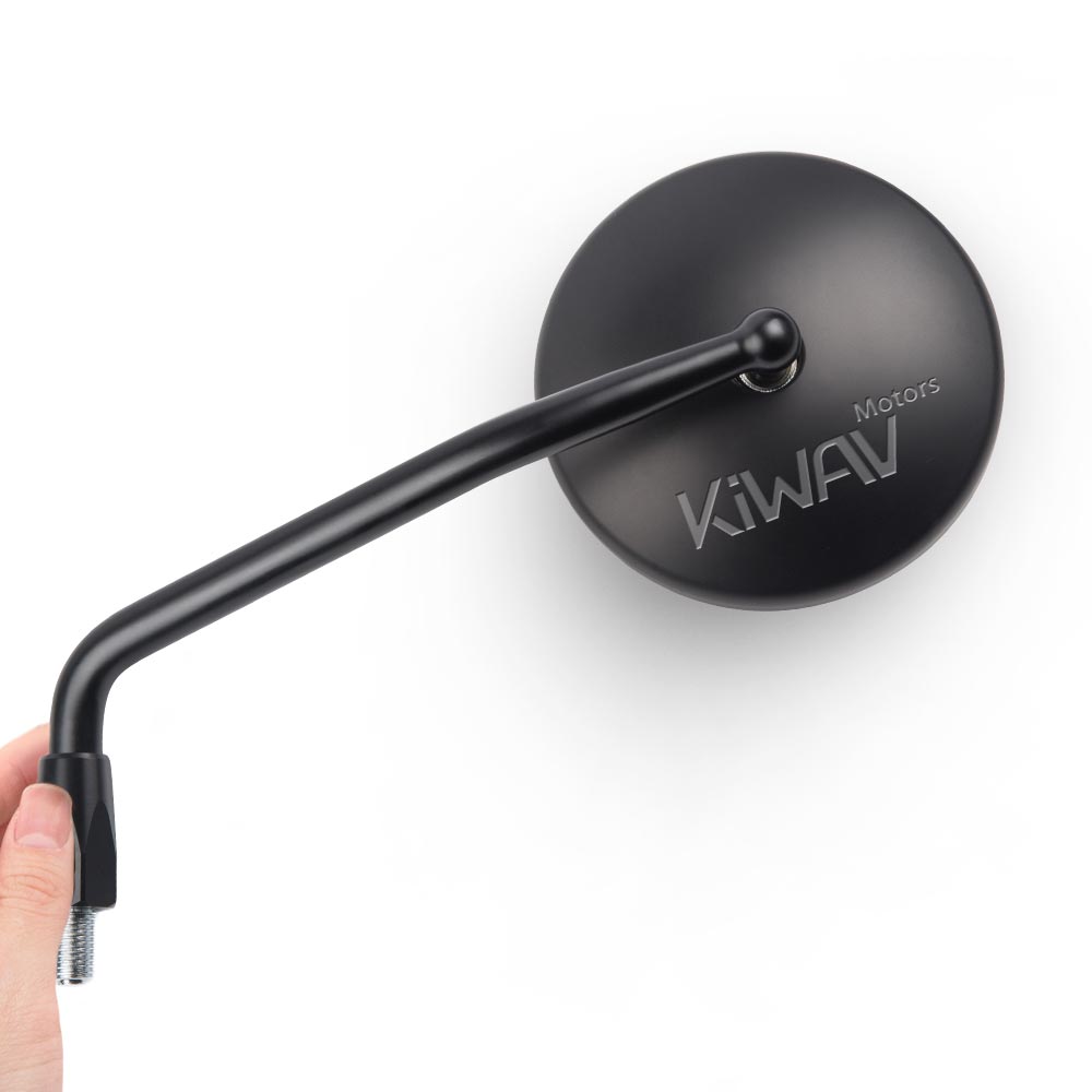 MIRAYU  ミラーヒール 製品一覧: バイクミラー イクリプス 黒 M10正ネジ 22mmハンドル