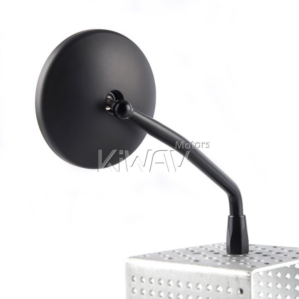 MIRAYU  ミラーヒール 製品一覧: バイクミラー イクリプス 黒 M10正ネジ 22mmハンドル