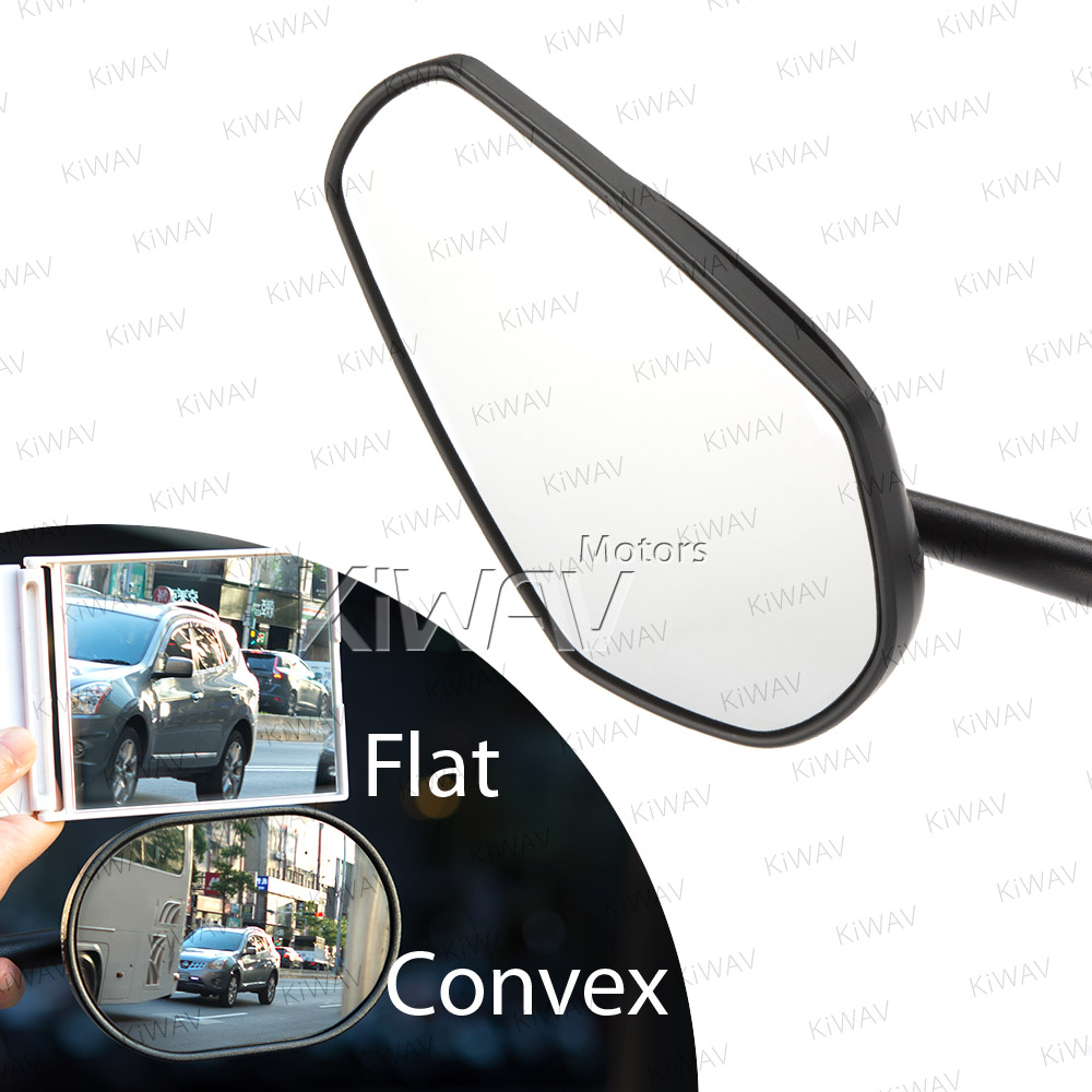 All Products: Zipper black fairing mount mirrors w/ black adapter for ...