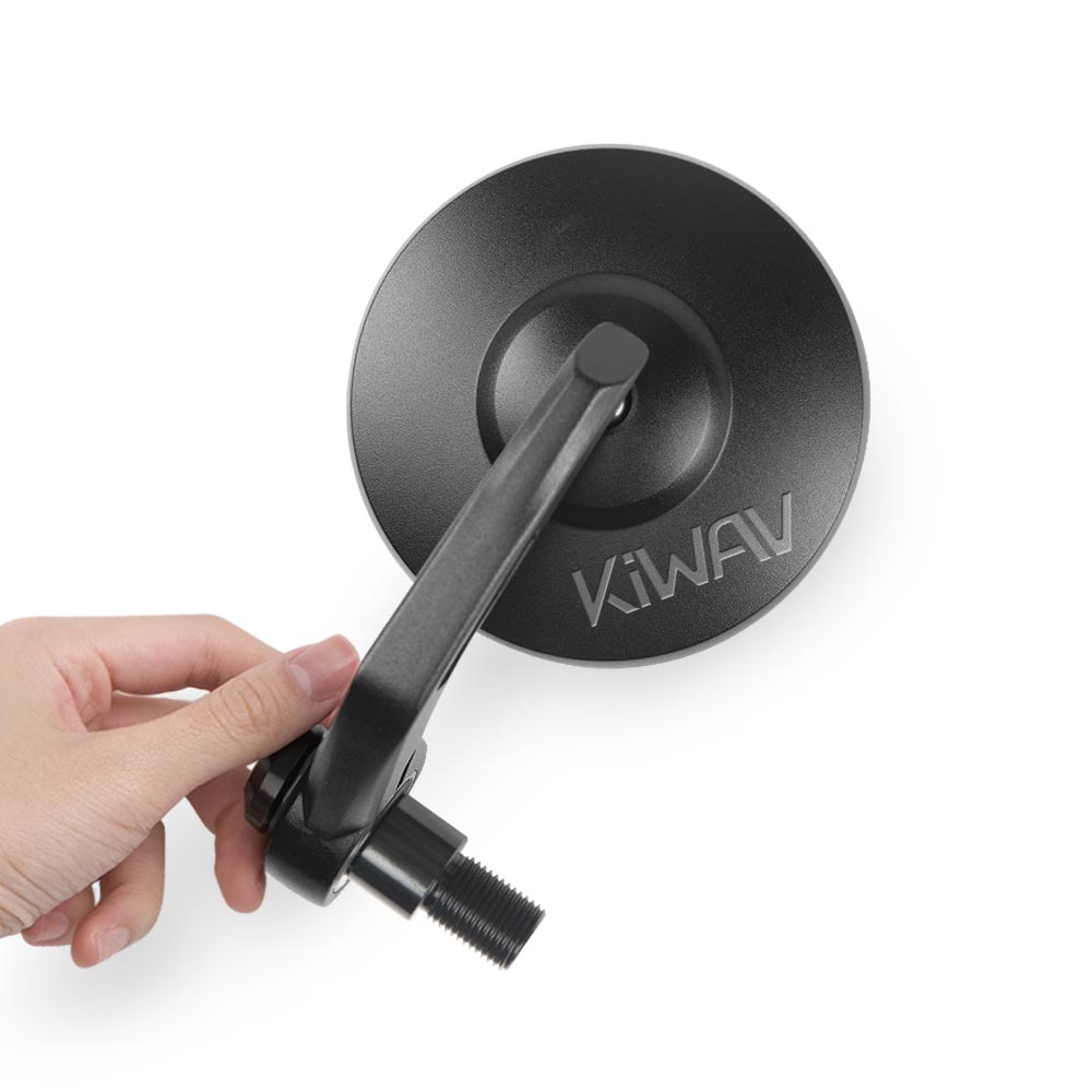 製品一覧: バーエンドミラー ボブ 黒 16mmネジ式 ヤマハ用