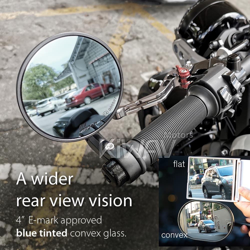 値下げ! BMW R nine t KiWAV バーエンドミラー ボブ 黒 製品一覧: バーエンドミラー ボブ 黒 16mmネジ式 ヤマハ用