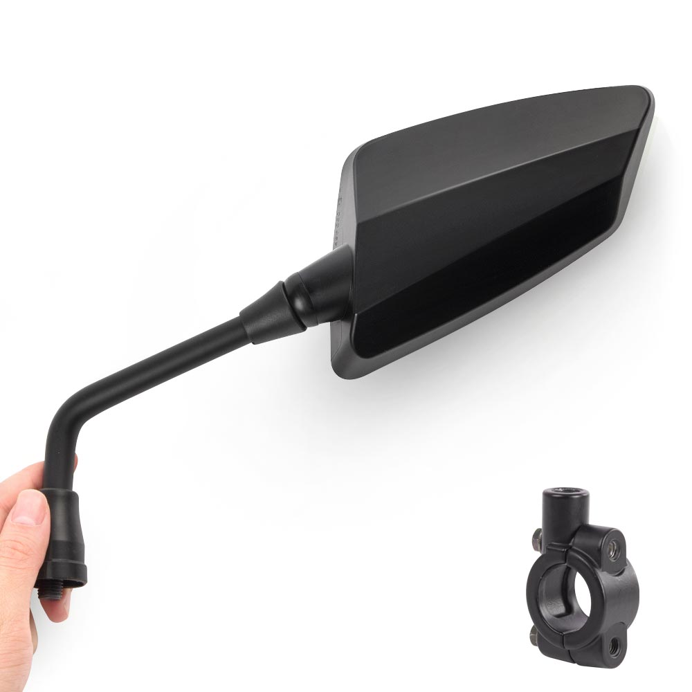 ATV mirrors Hawk black with 7/8 in. bar clips