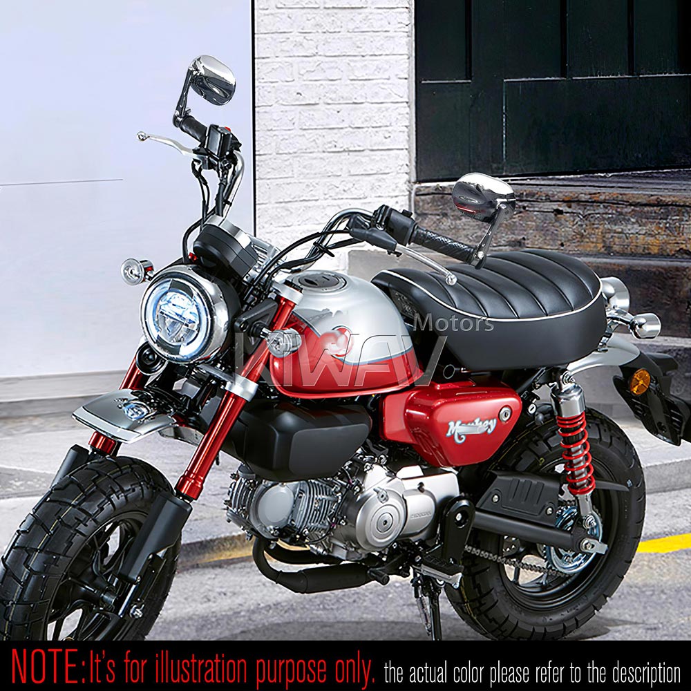 m*i様 ハーレーマフラー KiWAV スターク クロム バーエンドミラー ヘビーウェイト ハーレーに