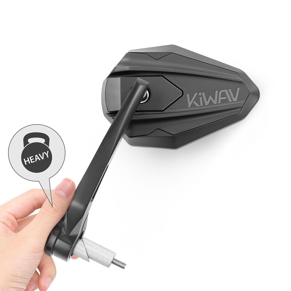 バーエンド: バーエンドミラー 4Rizz 黒 ヘビーウェイト 7/8インチ中空