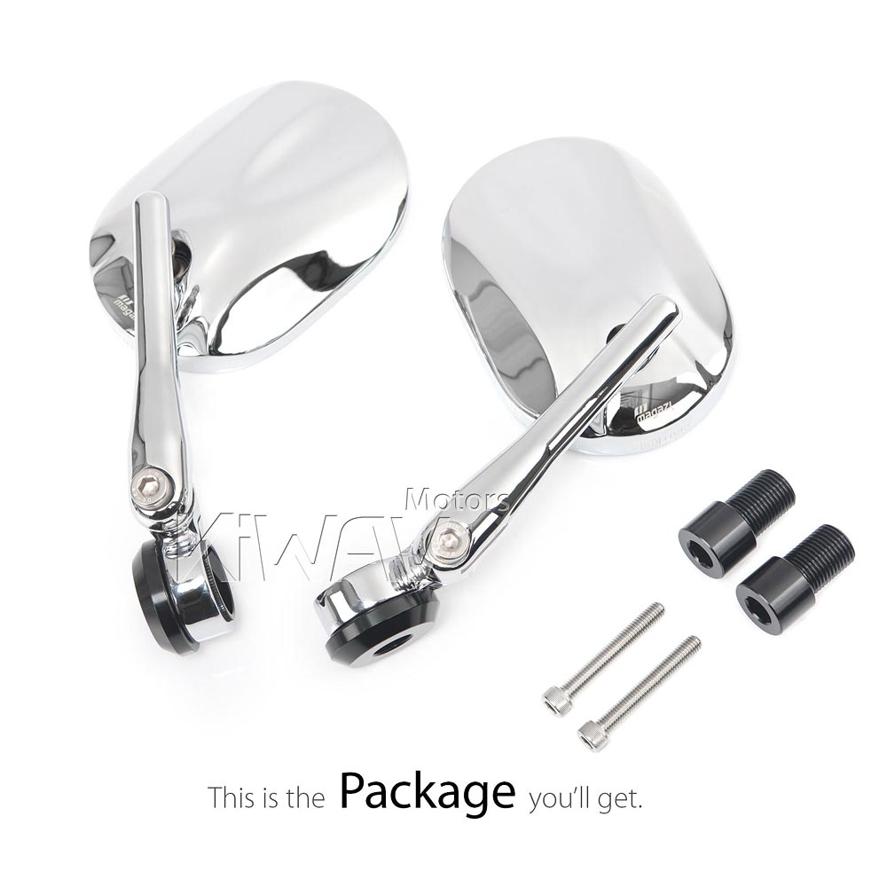 バーエンド: バーエンドミラー スターク クロム ヘビーウェイト 16mm