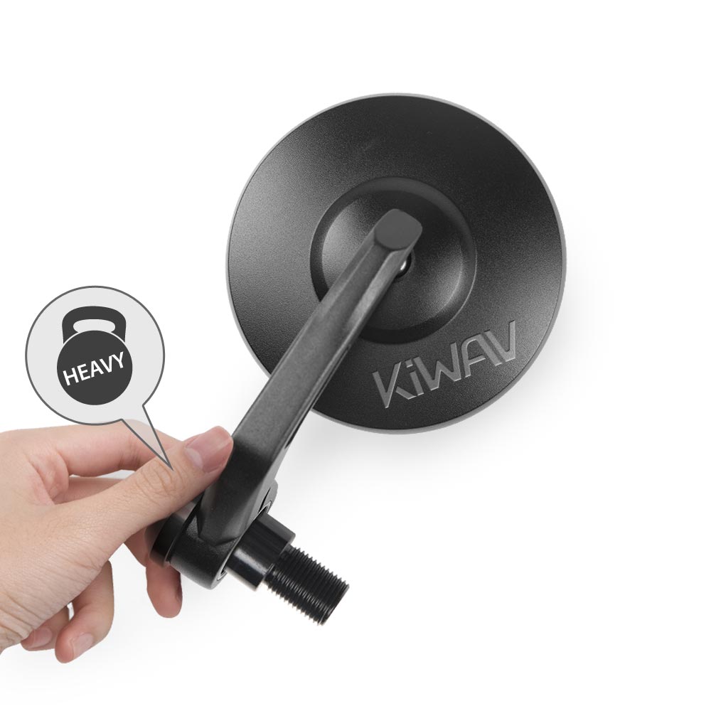 製品一覧: バーエンドミラー ボブ 黒 ヘビーウェイト 16mmネジ式