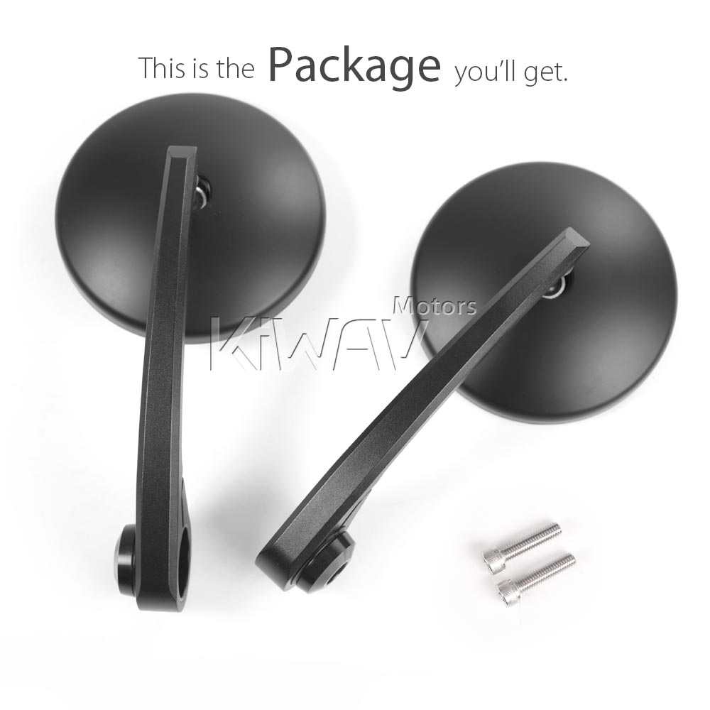 バーエンド: バーエンドミラー イクリプス 黒 モト・グッツィ(Moto