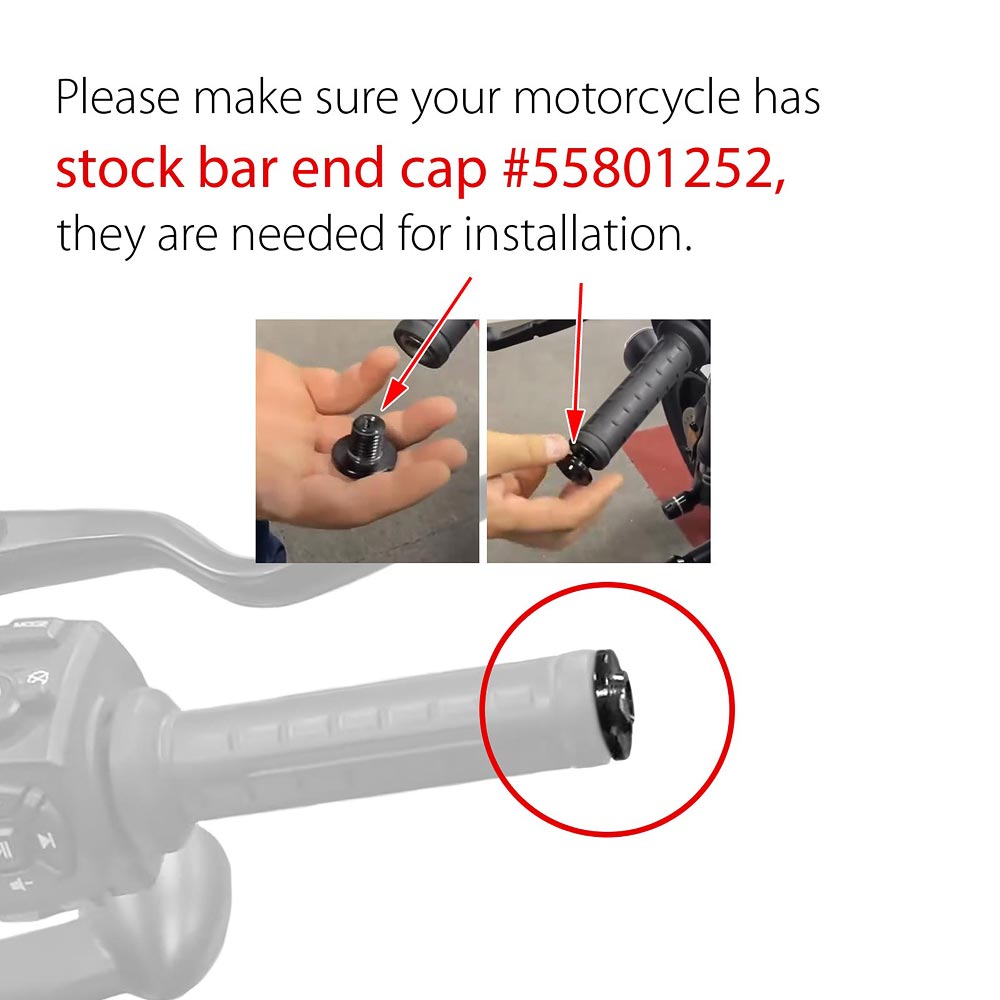 bar-end mirrors: バーエンドミラー マンバ 丸型 光沢仕上げカーボン