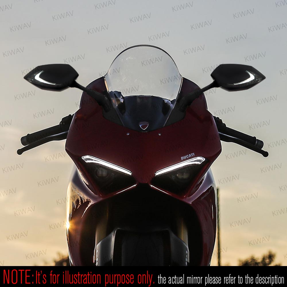Ducati LED純正ウィンカー付きミラー右 【公式通販】