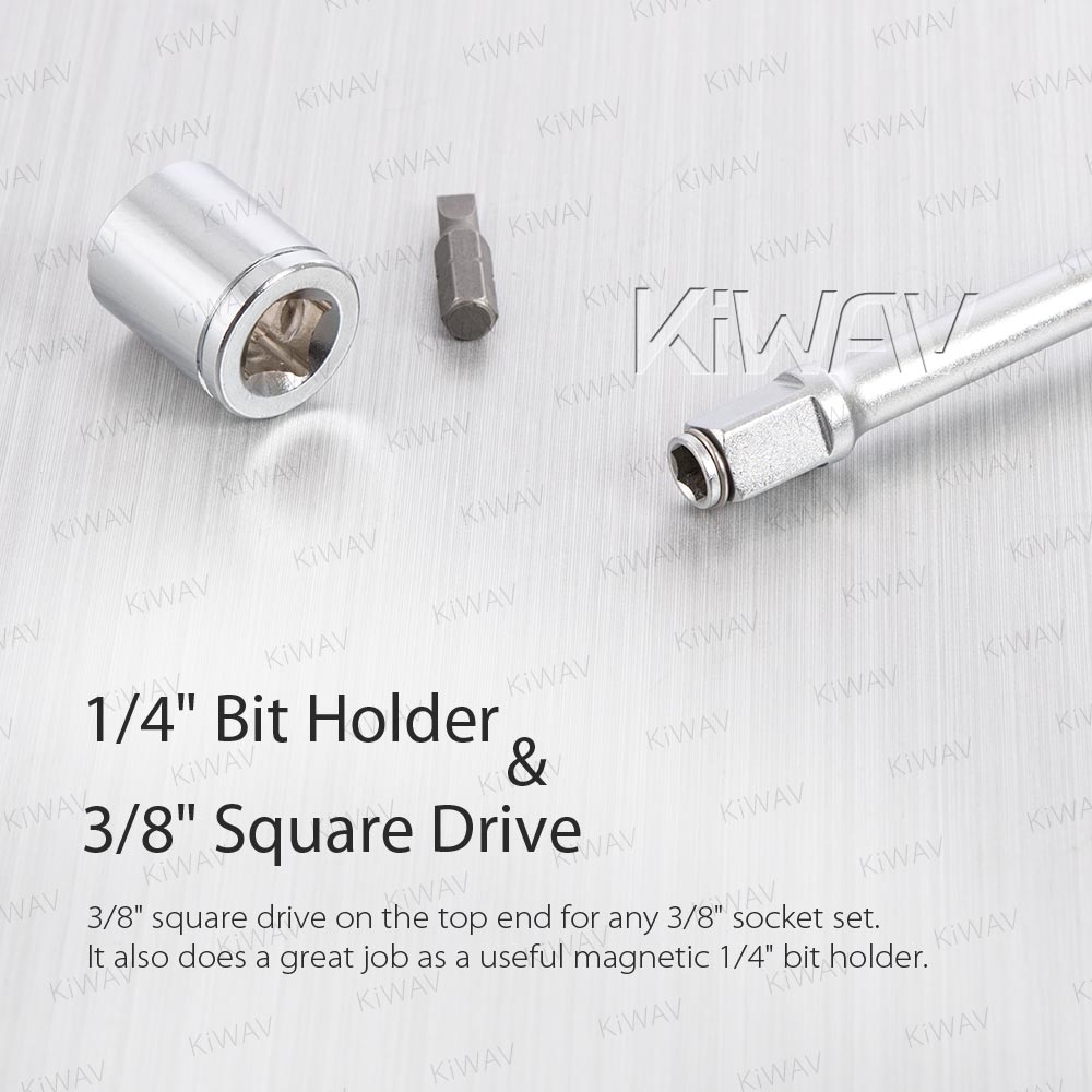 All Products: 3/8 inch square drive with magnetic 1/4 hex