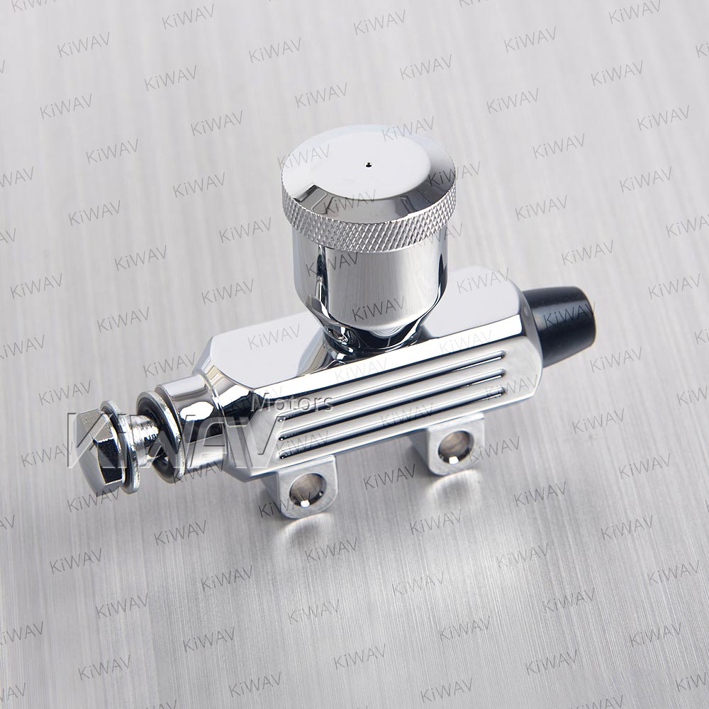 ハーレー用: リアブレーキマスターシリンダー クロム ボアサイズ