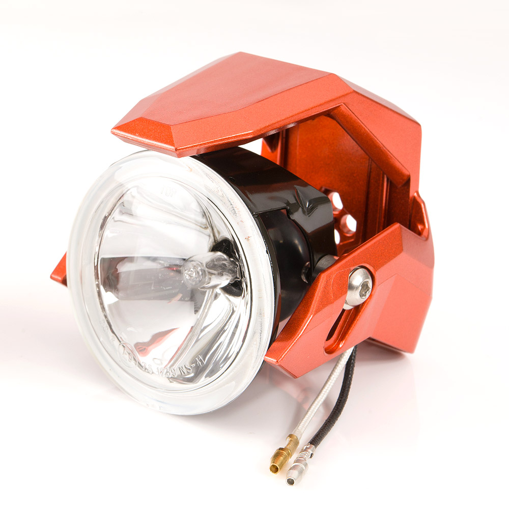 auxiliary: NS-41 フォグランプ 丸い オレンジ ECE認証 バイク用