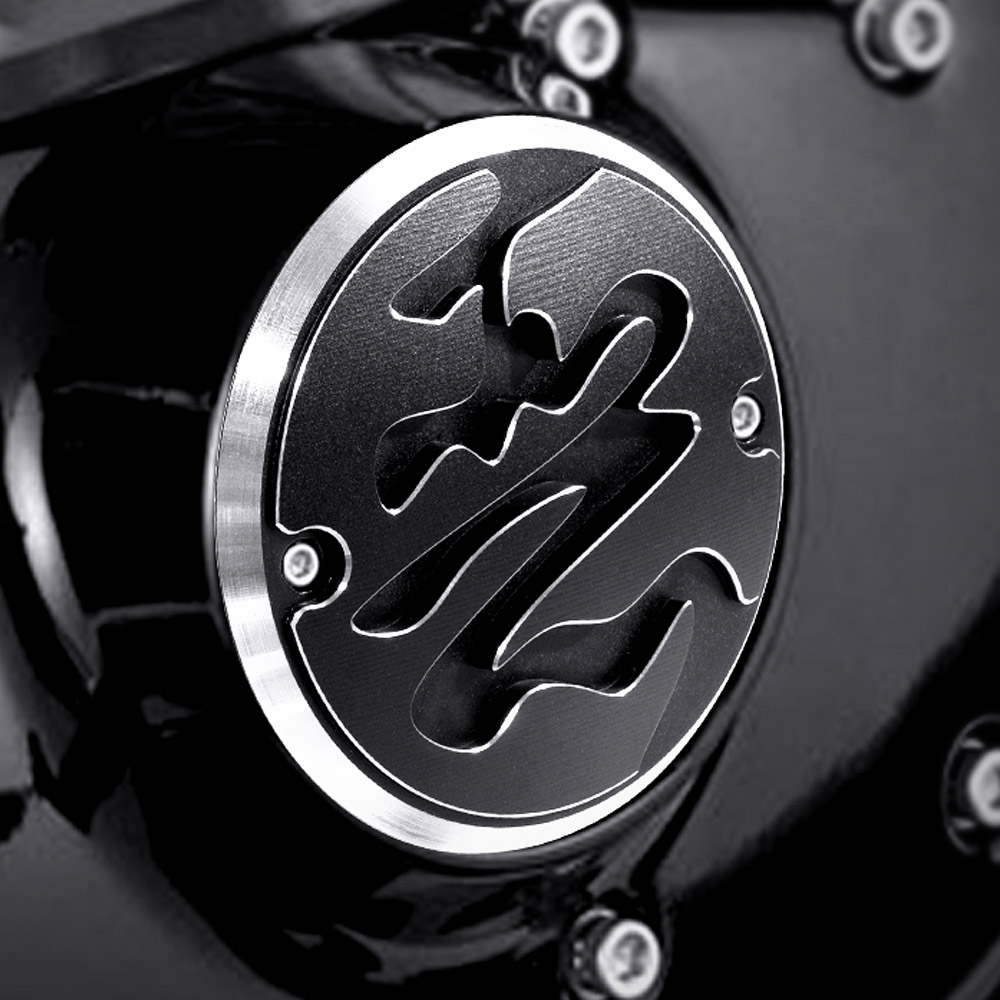 ハーレーショベルポイントカバーブラックAMF 新品，新作登場 ハーレー ショベル ポイントカバー ブラック No