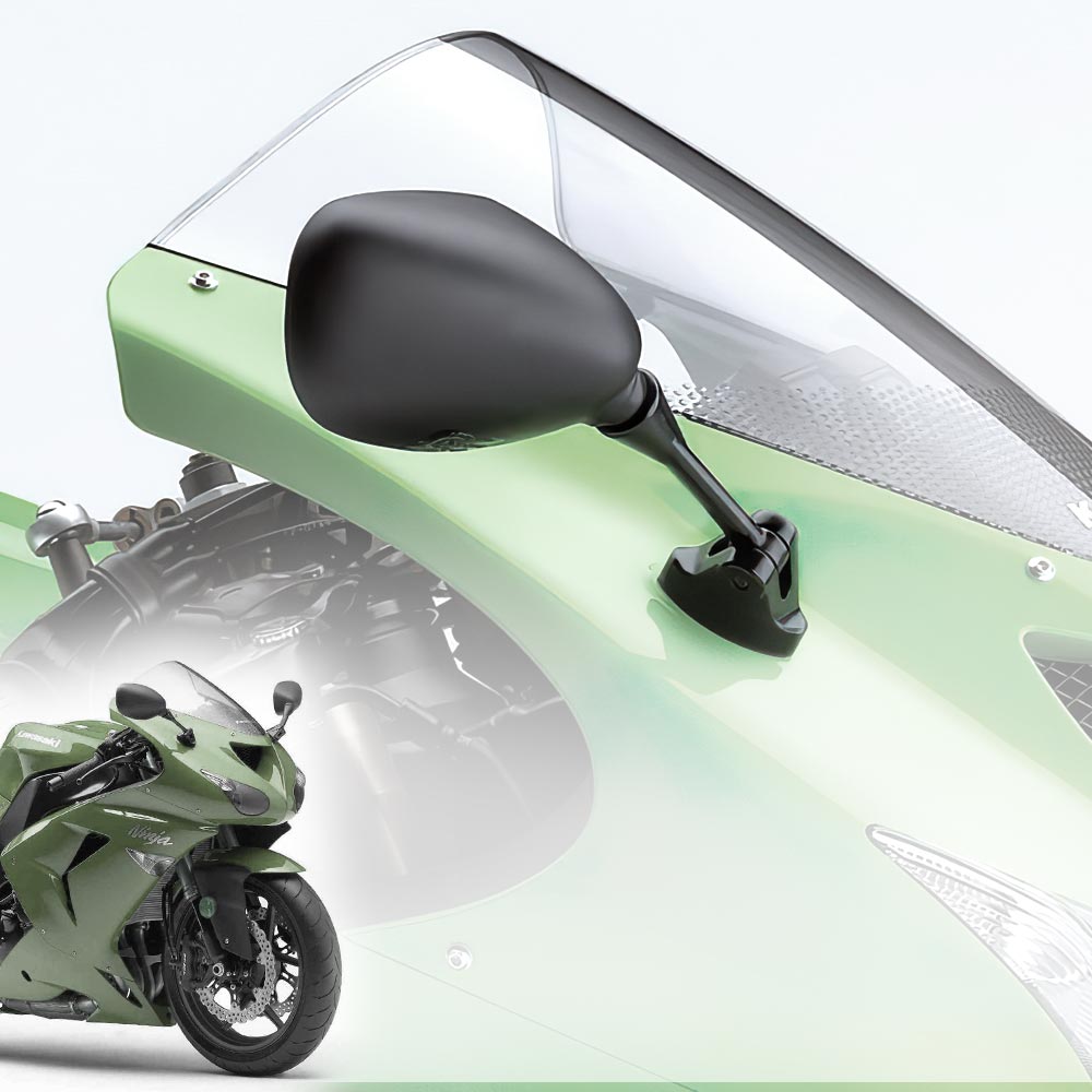 OEM replacement: Kawasaki Ninja ZX10R OEM replacement mirror right