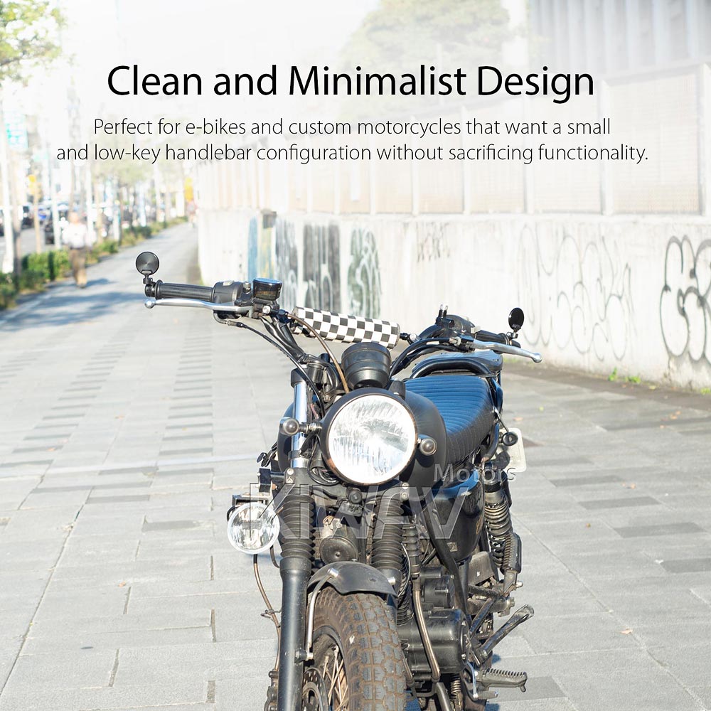 バーエンドミラー バイク BMW用 オートバイ R1100GS ADVK1600用 ヤマハ アウトランダー缶 mt09 mt07 r1 fz1 ttr250 市民用 タイプ2