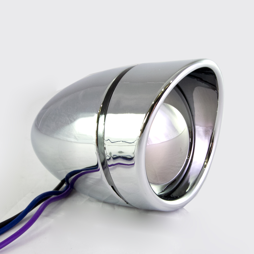 レンズカバー: バイザーリング付きウインカーレンズ ハーレー用