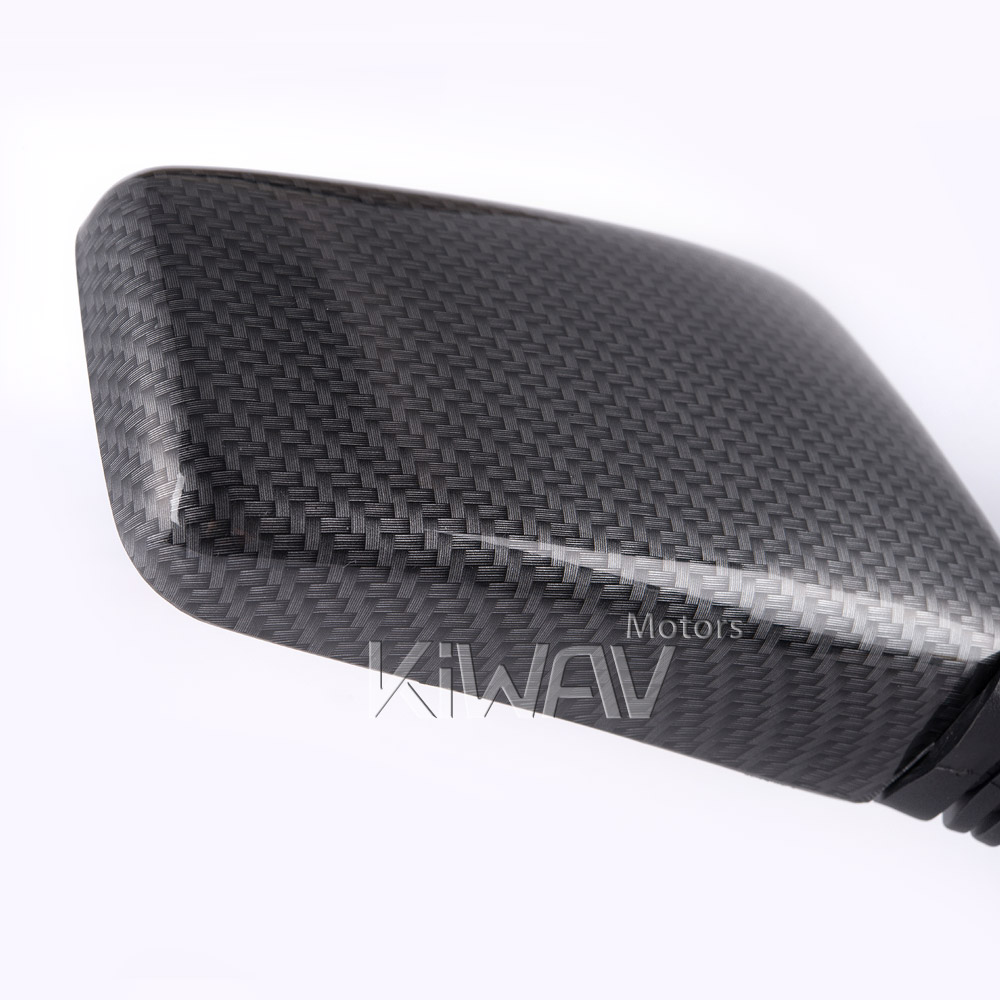 製品一覧: バイクミラー ブリック カーボンの模様 右側 M10 1.5ピッチ