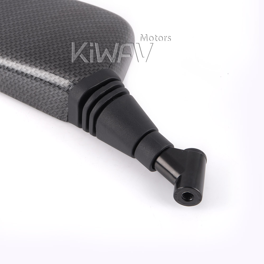 製品一覧: バイクミラー ブリック カーボンの模様 右側 M10 1.5ピッチ