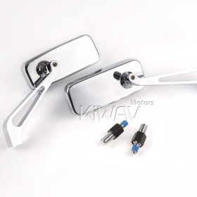 Classic chrome mirrors compatible with BMW