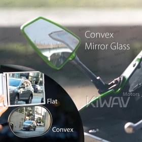 Hawk green fairing mount mirrors compatible with Ducati Panigale