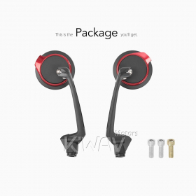 Aura red universal fit for 8mm mirror thread