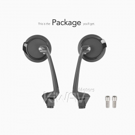 Aura black mirrors compatible with most BMW