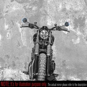 Aura red compatible with most Harley Davidson