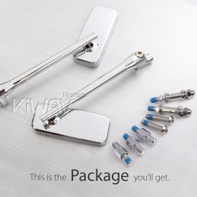 Classic Plus chrome compatible with Harley and Metric 10mm bikes