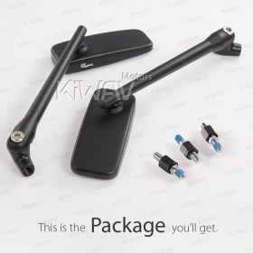 Classic Plus black for 8mm scooters and motorcycles