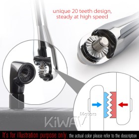 Classic Plus chrome for 8mm scooters and motorcycles