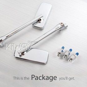 Classic Plus chrome for 8mm scooters and motorcycles