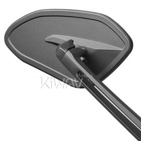 Horus black mirrors compatible with most modern Vespa models, GTS/ GTV/ LX/ LT/ LXV/ S