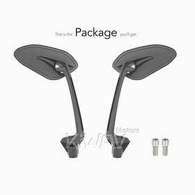 Horus black mirrors compatible with most BMW
