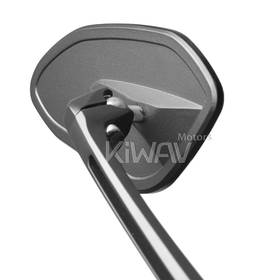 Horus black mirrors compatible with most Harley Davidson