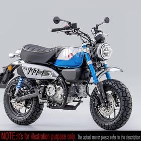 バイクミラー　オジョ　黒　M10 1.25ピッチ バイクに汎用