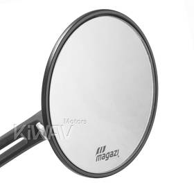 Ojo black mirrors compatible with most Harley Davidson