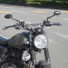 Trusti black for Harley and Metric 10mm bikes