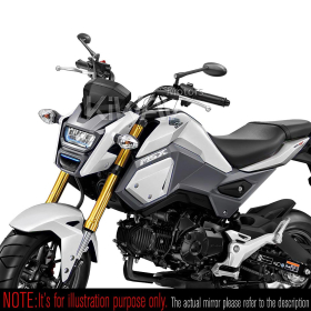 バイクミラー　トラスティー　黒　M8　スクーター　に汎用