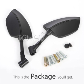 Blackline mirrors universal fit 10mm 8mm