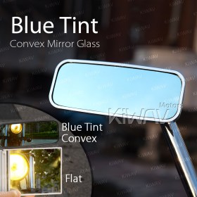 Modern chrome mirrors compatible with BMW