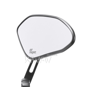 Horus black bar end mirrors compatible with Harley Sportster Dyna Softail XG street