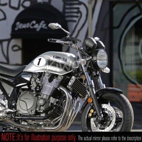 バイクミラー　メデューサ　クロム　M10 5/16
